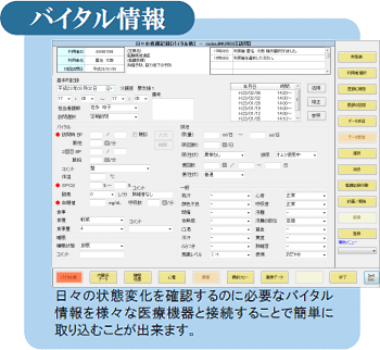 バイタル情報